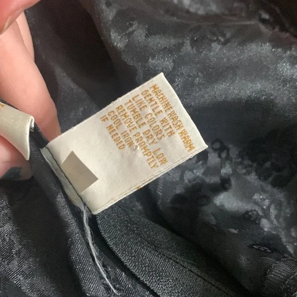 Gold label Victoria’s Secret black bode romper